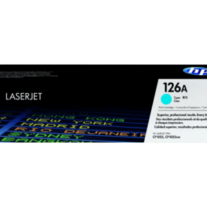 HP 126A CYAN  Original LaserJet Toner Cartridge, CE311A