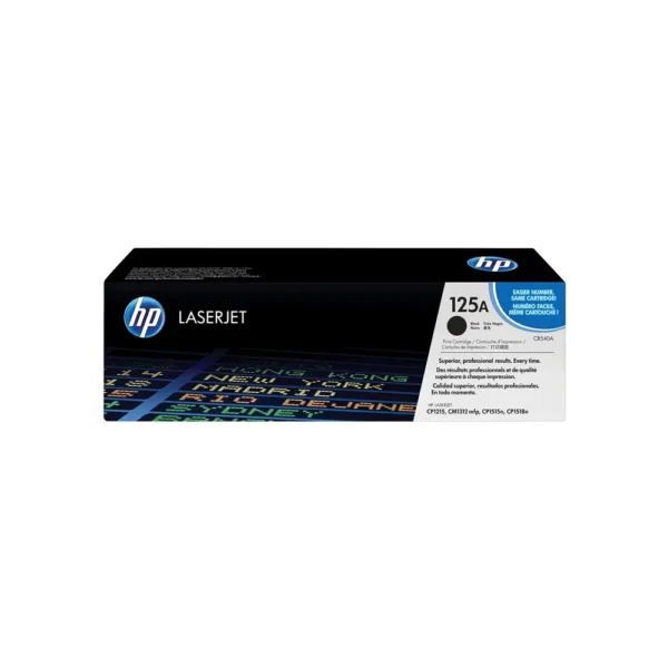 HP 128A BLACK  Original LaserJet Toner Cartridge, CE320A