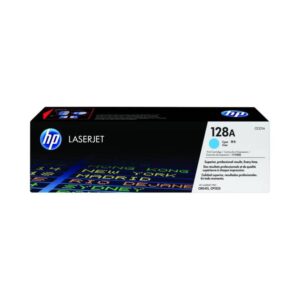 HP 128A CYAN  Original LaserJet Toner Cartridge, CE321A