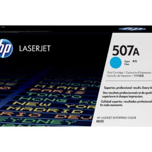 HP 507A CYAN Original LaserJet Toner Cartridge, CE401A