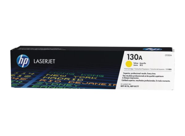 HP 130A YELLOW  Original LaserJet Toner Cartridge, CF352A