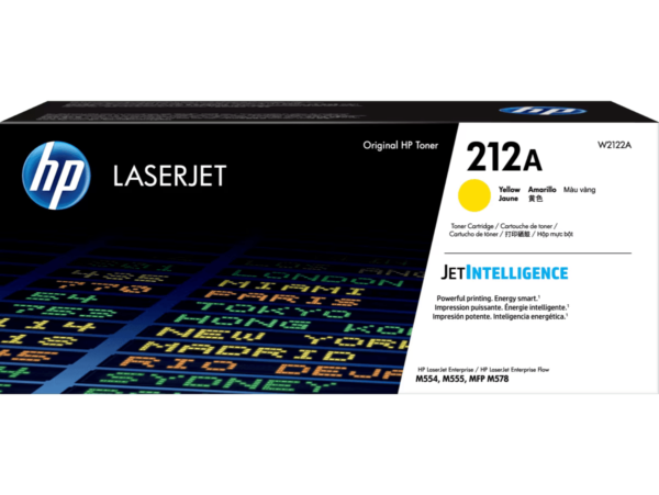 HP 212A YELLOW  Original LaserJet Toner Cartridge, W2122A