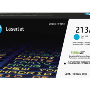 HP 213A CYAN Original LaserJet Toner Cartridge, W2131A