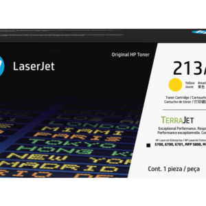 HP 213A YELLOW Original LaserJet Toner Cartridge, W2132A