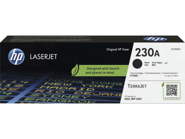 HP 230A BLACK Original LaserJet Toner Cartridge, W2300A
